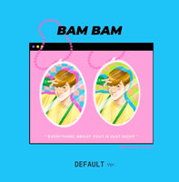 Bam Bam Just Right Acrylic Keychain