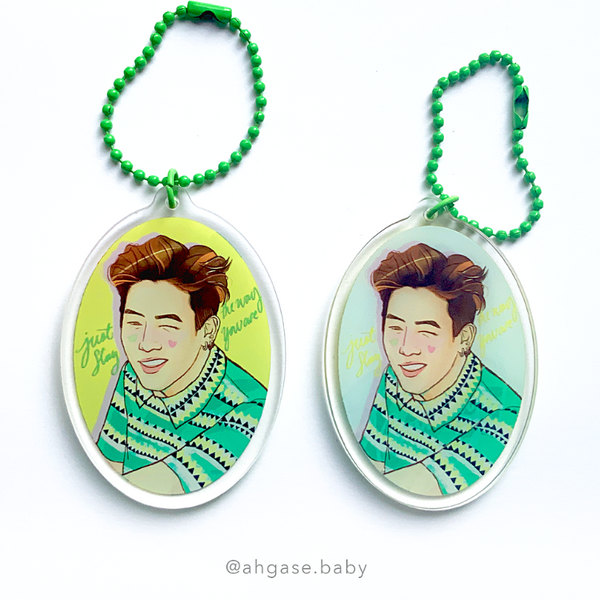 Jay B Just Right Acrylic Keychain • GOT7