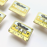 BTS Butter Cassette Tape Hard Enamel Pin