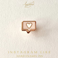 Classic Instagram like Hard Enamel Pin