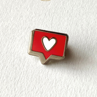 Classic Instagram like Hard Enamel Pin