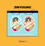 Jinyoung Junior Just Right Acrylic Keychain