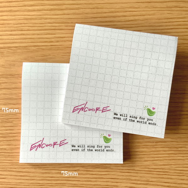 GOT7 Encore Sticky Memo Pad