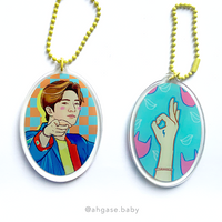 Youngjae Just Right Acrylic Keychain • GOT7