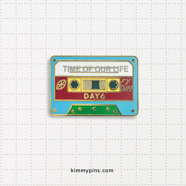 DAY6 Time of Our Life Cassette Tape Enamel Pin