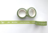 GOT7 Green Washi Tape