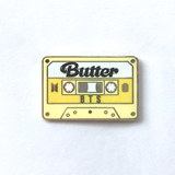 BTS Butter Cassette Tape Hard Enamel Pin